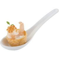 Produktbild zu APS »Hong Kong« Fingerfood-Löffel, weiß, Höhe: 45 mm, Länge: 135 mm