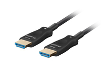 LANBERG CÂBLE HDMI CA-HDMI-30FB-0100-BK NOIR 10 M