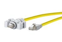 E-DAT Industry Patchkabel IP67 - RJ45 1,0 m