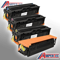 4 Ampertec Toner ersetzt HP CF533A-533A 4-farbig