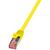 LogiLink Patchkabel CAT6 S/FTP AWG27 PIMF 1,50m gelb