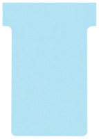 T-Karte, Größe 2, Altapapier, 48 x 84 mm, 100 Stück, hellblau