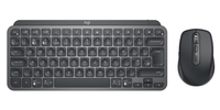 Logitech MX Keys Mini Combo for Business klawiatura Dołączona myszka RF Wireless + Bluetooth QWERTY British English Grafitowy