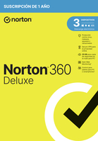 NortonLifeLock 360 Deluxe Antivirus security Base Español 1 licencia(s) 1 año(s)