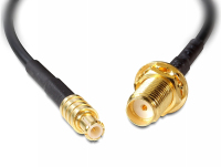 DeLOCK 88578 coax-kabel 0,2 m Zwart