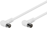 Goobay 67353 coaxial cable 1.5 m IEC White