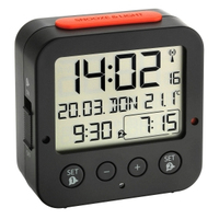 TFA-Dostmann Digital radio-controlled alarm clock with temperature BINGO