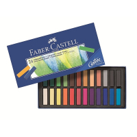 Faber-Castell 128224 pastel Pintura al pastel Multicolor 24 pieza(s)
