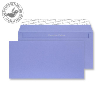 Blake Creative Colour Summer Violet Peel and Seal Wallet DL+ 114x229mm 120gsm (Pack 500)