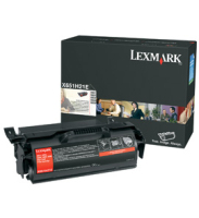 Lexmark X651H21E cartucho de tóner 1 pieza(s) Original Negro