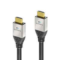sonero S-HC100-075 HDMI-Kabel 7,5 m HDMI Typ A (Standard) 3 x HDMI Type A (Standard) Schwarz