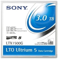 Sony LTX1500GN biztonsági adathordozó Üres adatszalag 1,5 TB LTO 1,27 cm