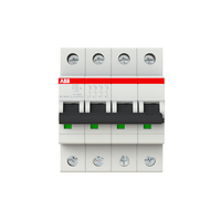 ABB S204-Z50 corta circuito Disyuntor en miniatura 4 4 módulo(s)