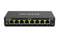 NETGEAR GS308E Zarządzany Gigabit Ethernet (10/100/1000) Czarny