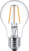 Philips Filament-Lampe, transparent, 40W A60 E27