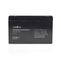Nedis BALA72006V batería para sistema ups Sealed Lead Acid (VRLA) 6 V 7,2 Ah