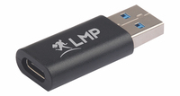 LMP 18985 cable gender changer USB-C USB-A Black