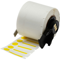 Brady M61-98-494-YL printer label White, Yellow Self-adhesive printer label