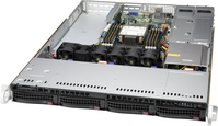 Supermicro CSE-815TQC4-R504WB3 Server-Barebone Rack (1U) Schwarz