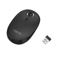 LogiLink ID0204 Maus Beidhändig RF Wireless + Bluetooth 1600 DPI