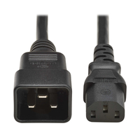 Eaton P032-02M-EU kabel zasilające Czarny 2 m IEC C20 IEC C13