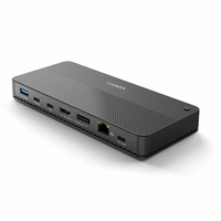 UNITEK D1079A stacja dokująca Przewodowa USB4 Czarny