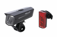 XLC 2500218960 Taschenlampe Schwarz, Rot Fahrradlampe LED