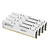 Kingston Technology FURY Beast 128 Go 5600 MT/s DDR5 CL40 DIMM (Kits de 4) White XMP