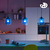 Philips LED Lampadina Smart Dimmerabile Luce Bianca o Colorata Attacco E14 40WSfera