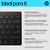 HP Teclado multidispositivo compacto 350 con Bluetooth