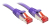 Lindy Rj45/Rj45 Cat6 0.3m cable de red Violeta 0,3 m S/FTP (S-STP)