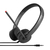 Lenovo Stereo Analog Auriculares Alámbrico Diadema Oficina/Centro de llamadas Negro