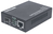 Intellinet 510493 netwerk media converter 1000 Mbit/s Zwart