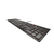 CHERRY KC 6000 SLIM teclado USB Nórdico Negro