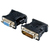 PremiumCord KPDVA-1 tussenstuk voor kabels DVI-I VGA Zwart