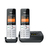 Gigaset Comfort 500A Duo DECT-Telefon Anrufer-Identifikation Schwarz, Silber