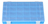 hünersdorff 611900 tárolódoboz Téglalap alakú Polipropilén (PP) Kék