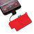 Veho Pebble Pokket 1000mAh micro size keyring Power Bank - Red