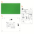 Nobo Impression Pro insert notice board Indoor Green