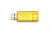 Verbatim PinStripe lecteur USB flash 8 Go USB Type-A 2.0 Jaune