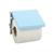 MSV 3700703943990 soporte para papel de baño Montado en pared Azul