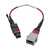 Tripp Lite N846-08N-C2B InfiniBand/fibre optic cable 0,2 m MTP OFNP OM4 Magenta