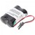 Nachbau Batteriepack LiSOCI2 7,2V 3600mAh ersetzt ABB Robotics 3HAC044075-001, 3HAC044168-001, IRB 140
