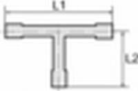 T-Schlauchverbindungsstutzen 10 mm POM, max. 10 bar, Mediums/Umgeb.Temp. max. 80 °C.