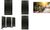 Securit Cloison MULTI BOARD, avec tableau noir, noir (70020016)