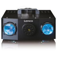 Lenco LED Vernebler LFM-220BK schwarz, mit 1L Flüssigkeit, r.c.