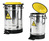 Entsorgungsbehälter aus Edelstahl, für lösungsmittelhaltige Abfälle, 50 Liter, 390 x 600mm