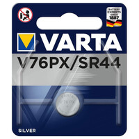 Pile bouton SR44 - V76PX Varta Oxyde d'Argent 1,55V (4075101401)