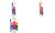 Pentel Druck-Kugelschreiber iZee, 4er Etui, Trendfarben (5102795)