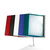 Kasseninfo / Sichttafelsystem / Preislistenhalter „QuickLoad” | je 10x rot, blau, grün, weiß und schwarz 50